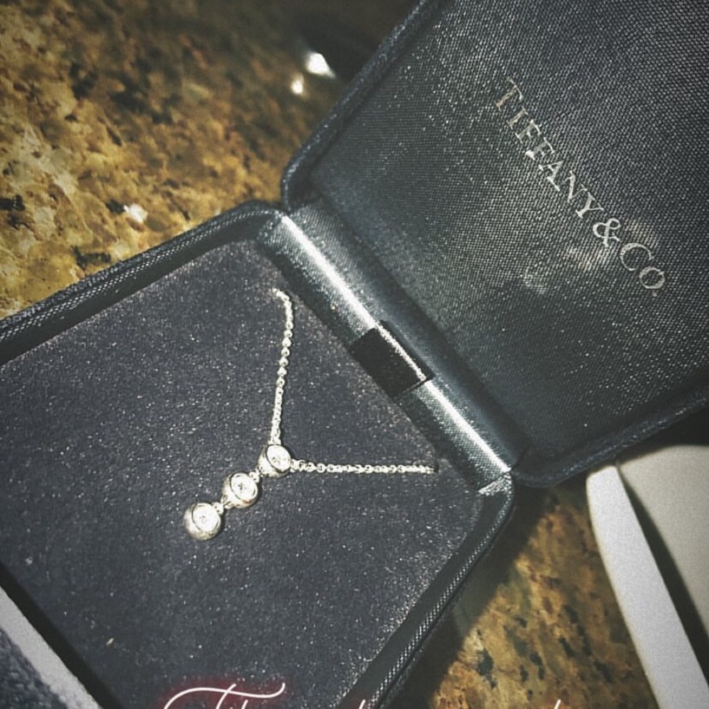 Tiffany diamond necklace